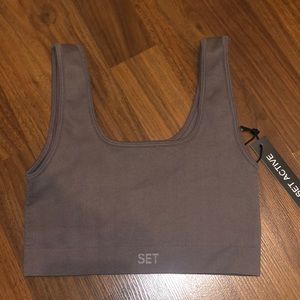 SETactive box cut bra